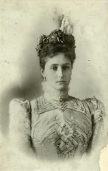 Porträt der Kaiserin Alexandra Fjodorowna